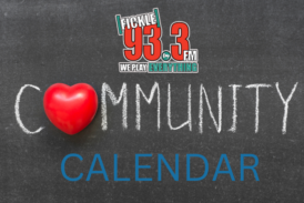 Fickle 93.3 Community Calendar
