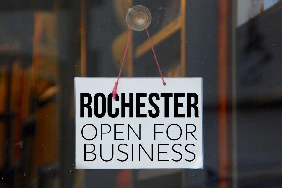 Rochester Open For Business