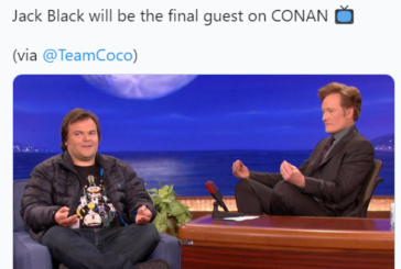 Jack Black Will be the Last Guest on Conan O'Brien's Late Night