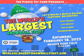 The World's Largest Snowball Fight!