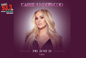 Fickle 93.3 Welcomes - Carrie Underwood - June 21st