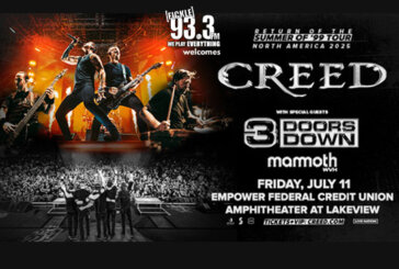 Fickle 93.3 Welcomes: Creed - July 11th